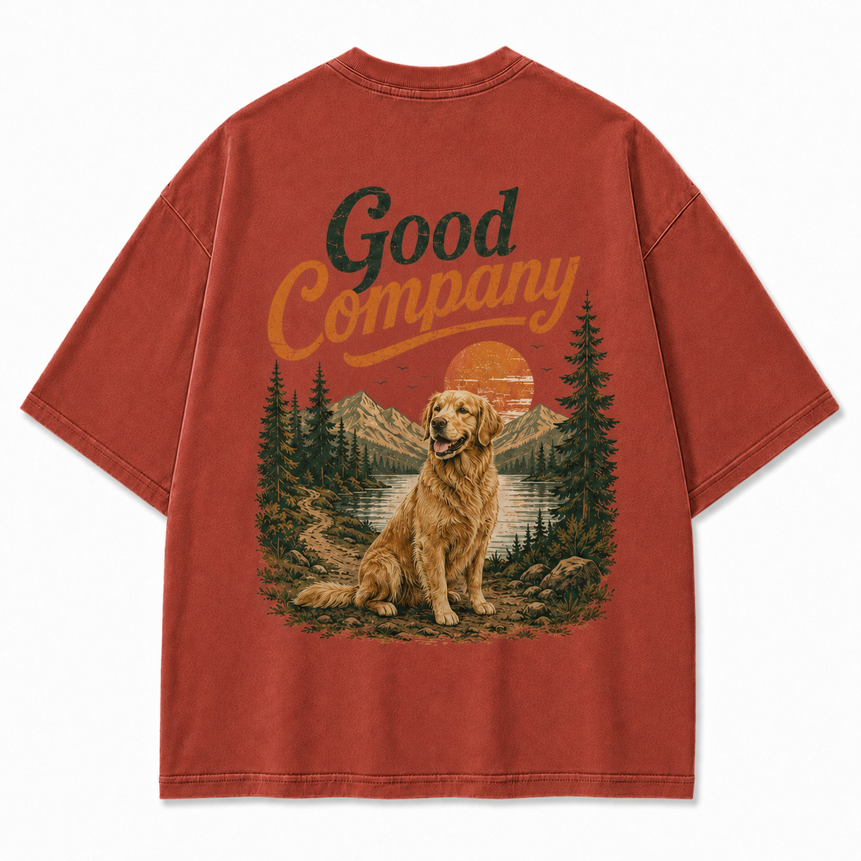 Where Good Company Comes with Four Paws Tee