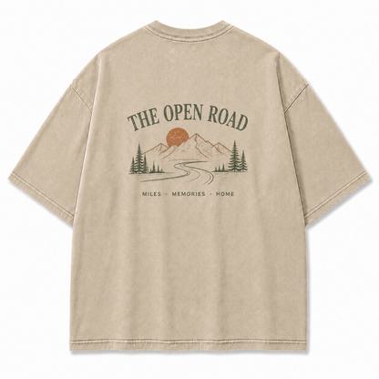 Where the Open Road Feels Like Miles, Memories, and Home Tee