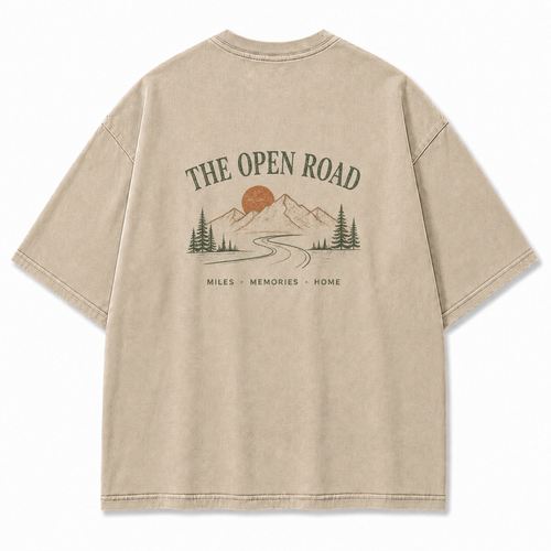 Where the Open Road Feels Like Miles, Memories, and Home Tee