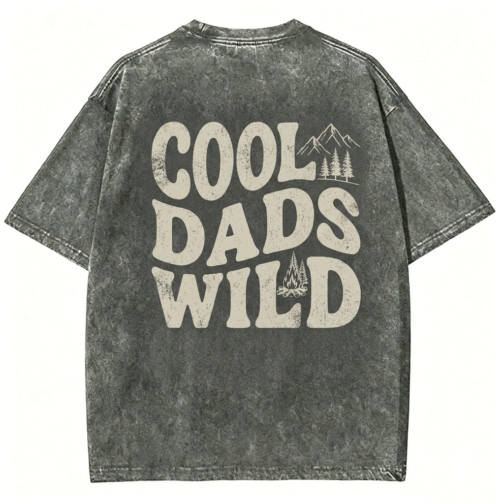 Cool Dads Wild Outdoor Washed T-Shirt