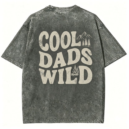 Cool Dads Wild Outdoor Washed T-Shirt