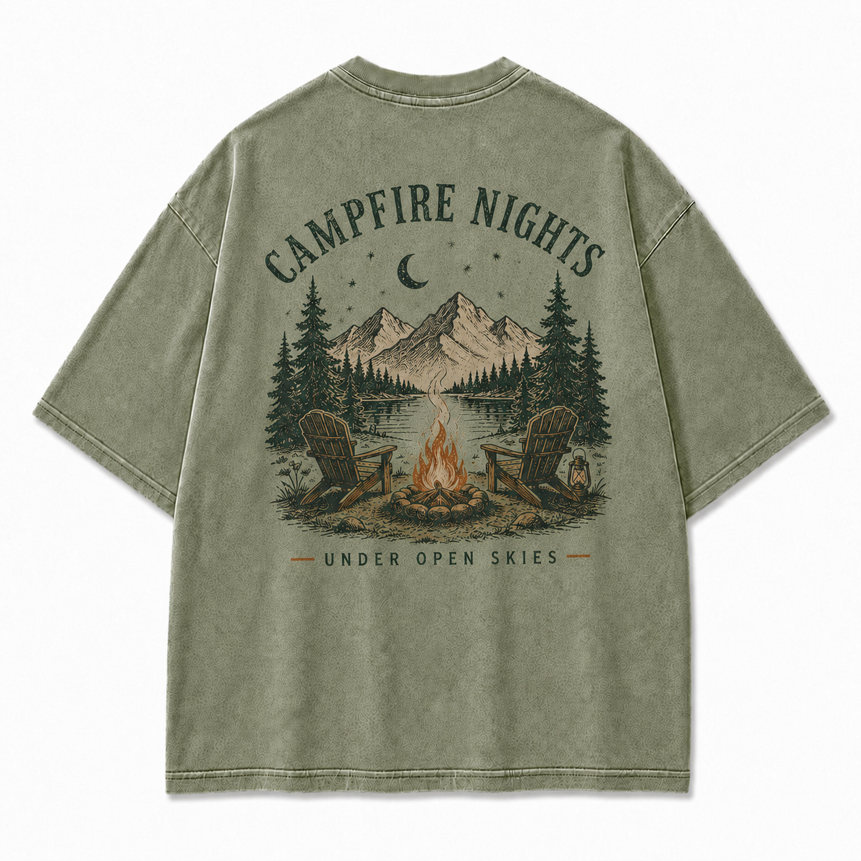 Under Open Skies Campfire Nights Graphic Tee