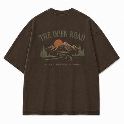Where the Open Road Feels Like Miles, Memories, and Home Tee