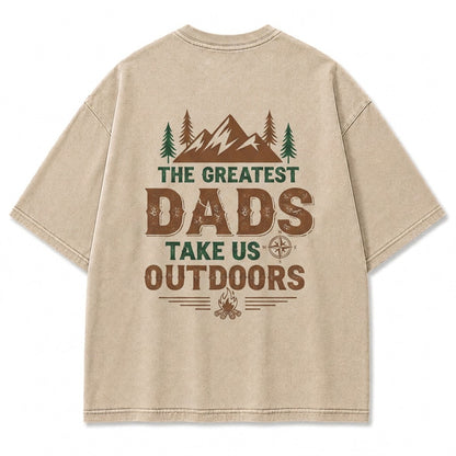 Greatest Dad Outdoors Graphic Tee