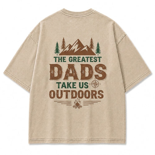Greatest Dad Outdoors Graphic Tee