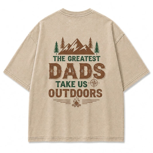 Greatest Dad Outdoors Graphic Tee
