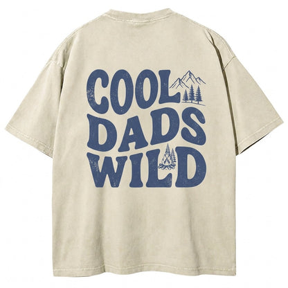 Cool Dads Wild Outdoor Washed T-Shirt