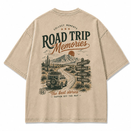 Desert Route Road Trip Graphic Tee
