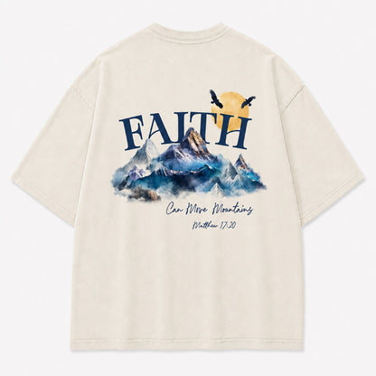 Can Move Mountains Washed T-Shirt