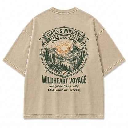 Wildheart Voyage Mountain Graphic Tee