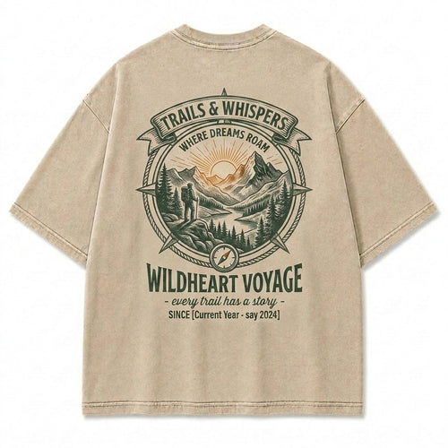 Wildheart Voyage Mountain Graphic Tee
