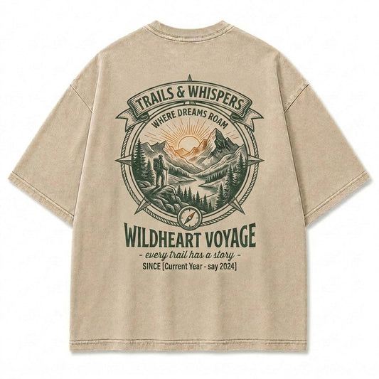 Wildheart Voyage Mountain Graphic Tee