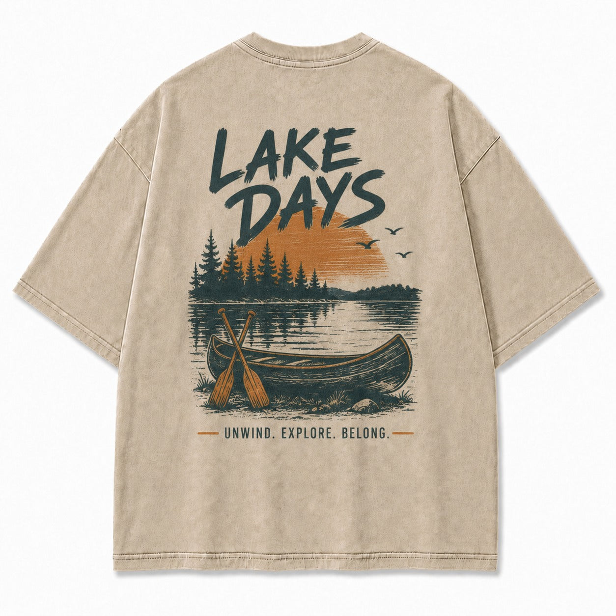 Quiet Waters Lake Graphic Tee