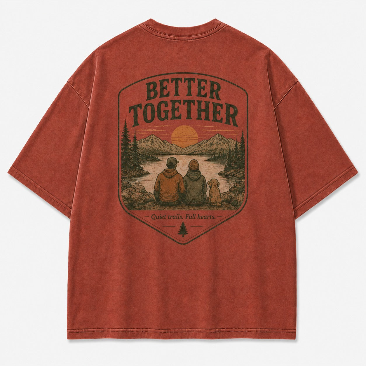 Better Together on Quiet Trails Tee