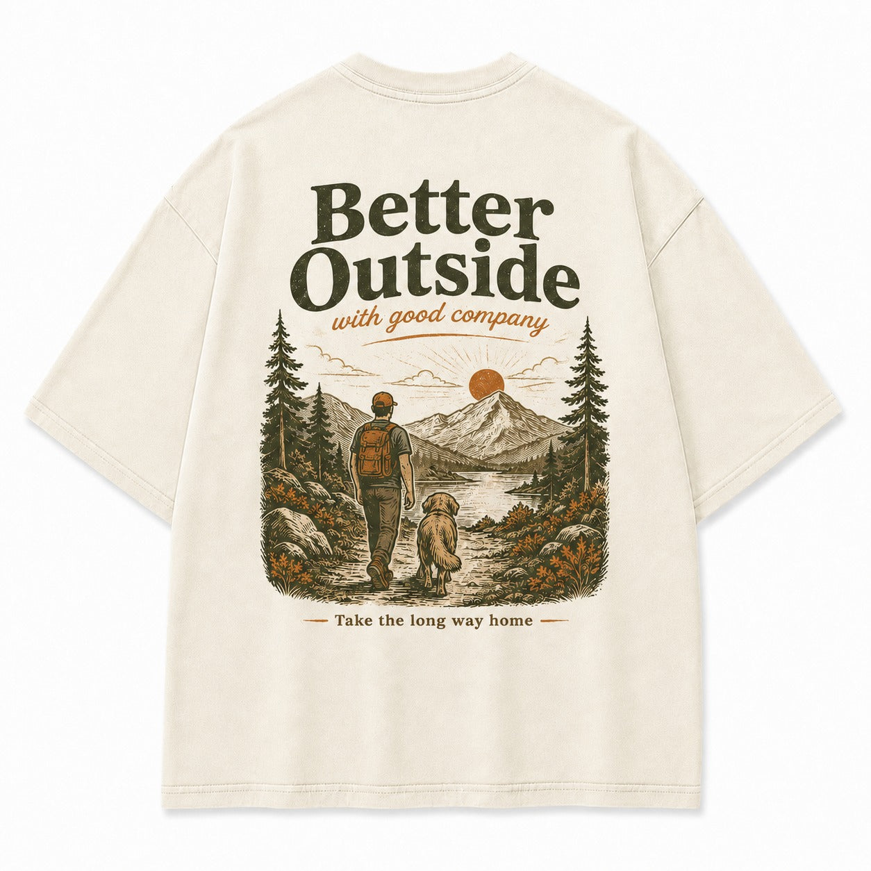 Take the Long Way Home with Good Company Tee