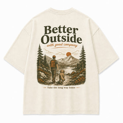 Take the Long Way Home with Good Company Tee
