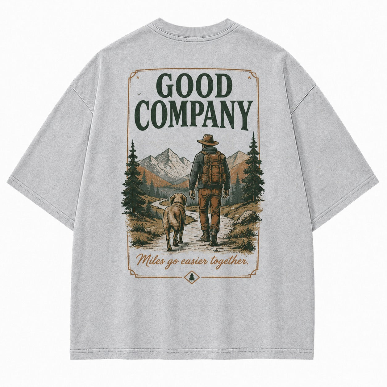 Good Company Makes Miles Easier Tee