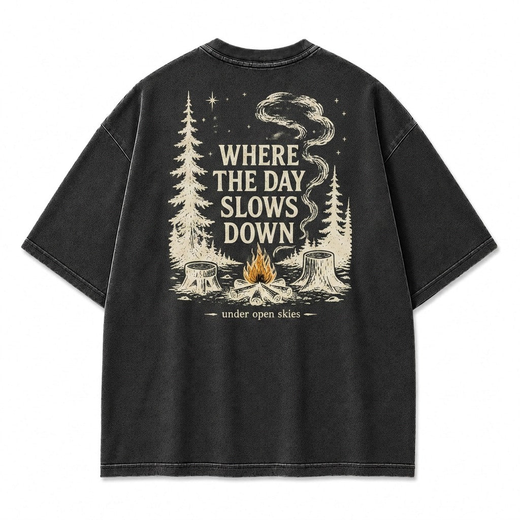 Slow Day Open Skies Graphic Tee