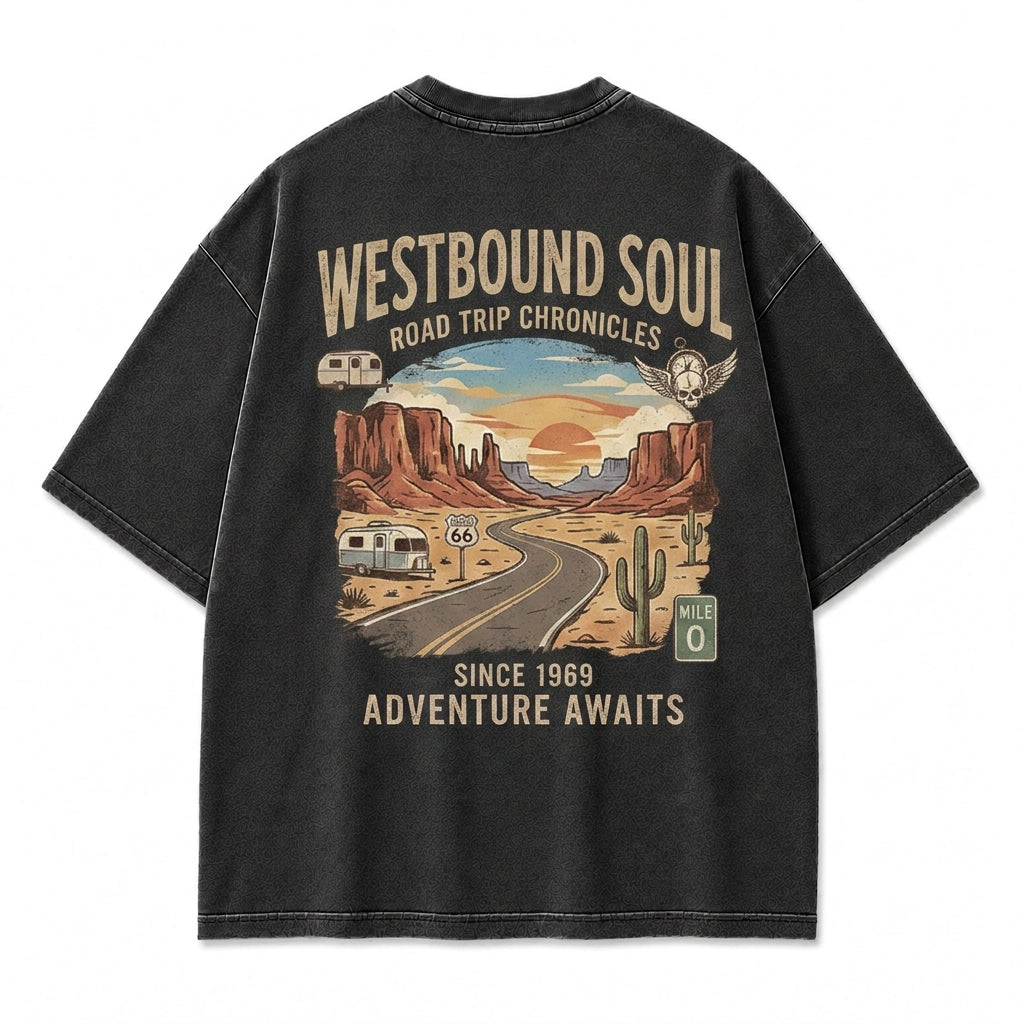 Westbound Soul Adventure Awaits Tee