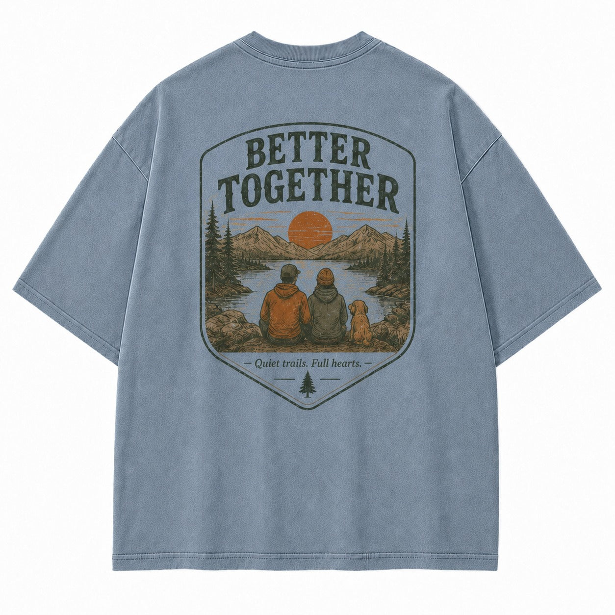 Better Together on Quiet Trails Tee