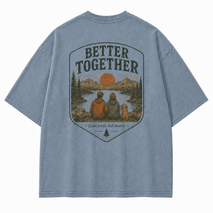Better Together on Quiet Trails Tee
