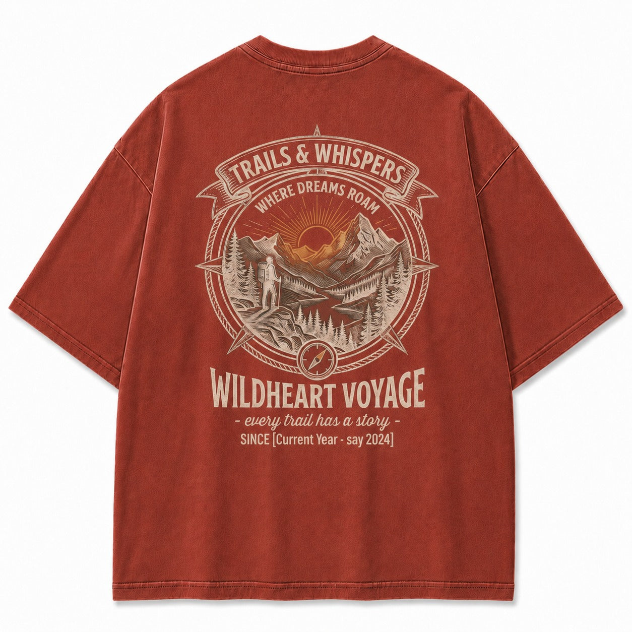 Wildheart Voyage Mountain Graphic Tee