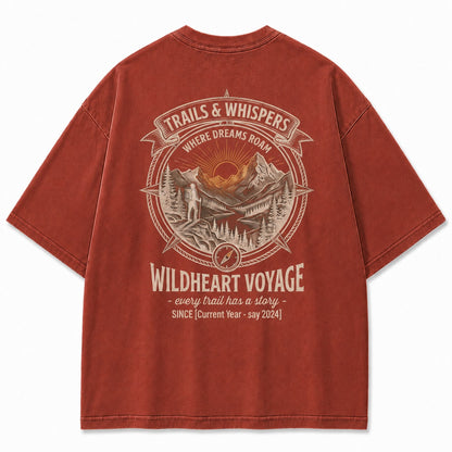 Wildheart Voyage Mountain Graphic Tee