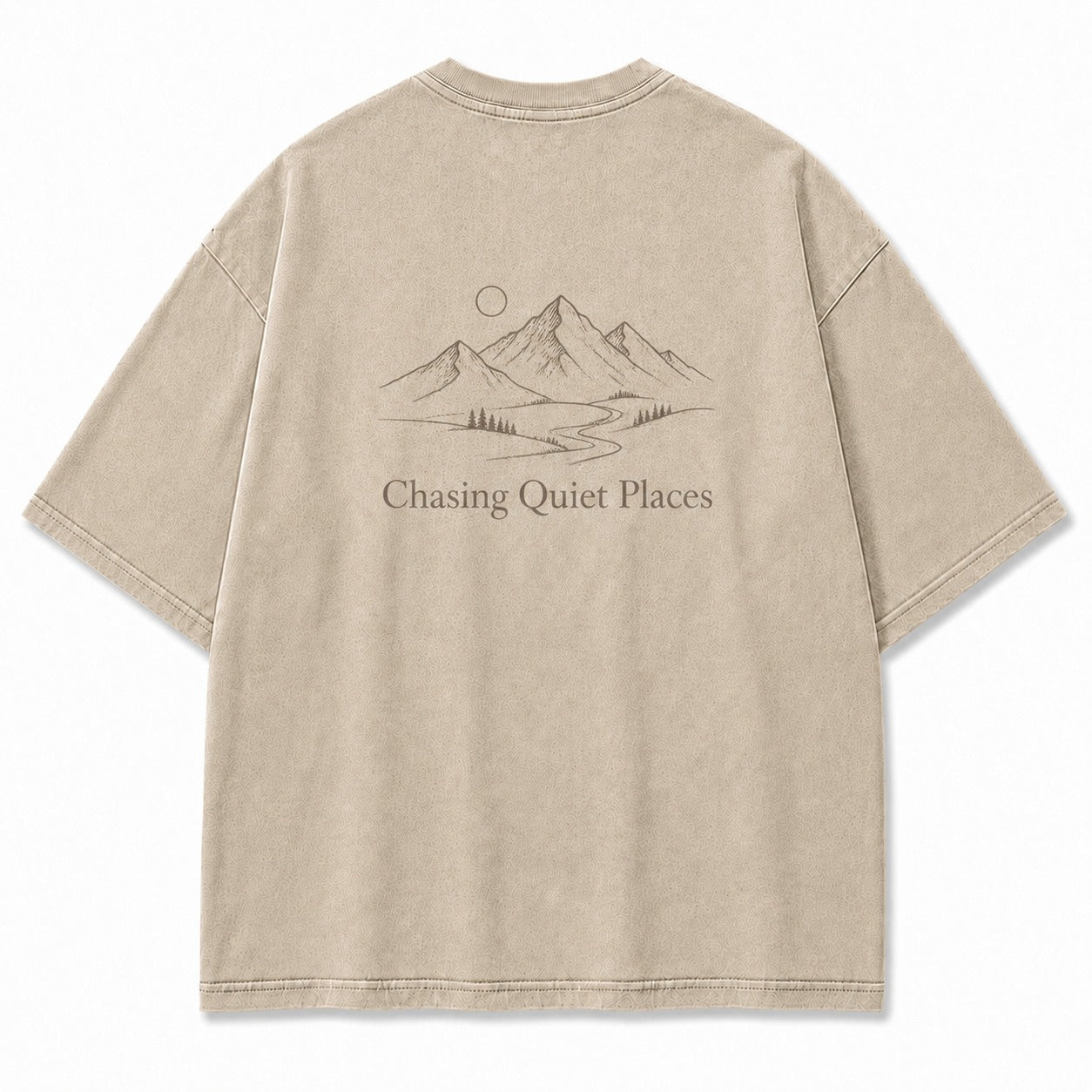For Those Chasing Quiet Places Minimalist Mountain Tee