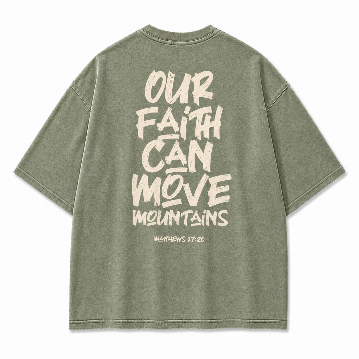 Our Faith Can Move Mountains Washed T-Shirt