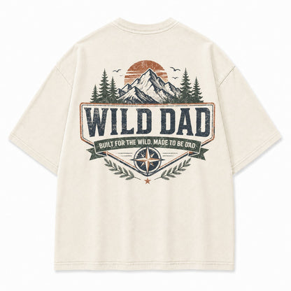 Wild Dad Adventure Washed T-Shirt