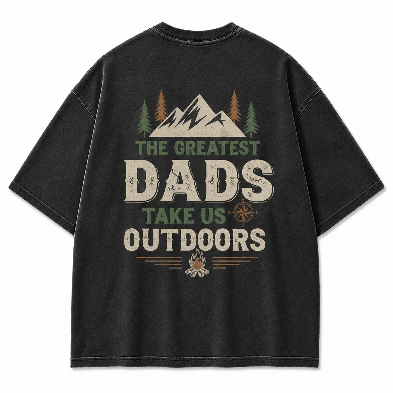 Greatest Dad Outdoors Graphic Tee