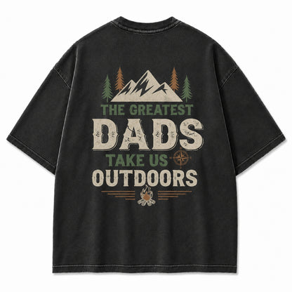 Greatest Dad Outdoors Graphic Tee