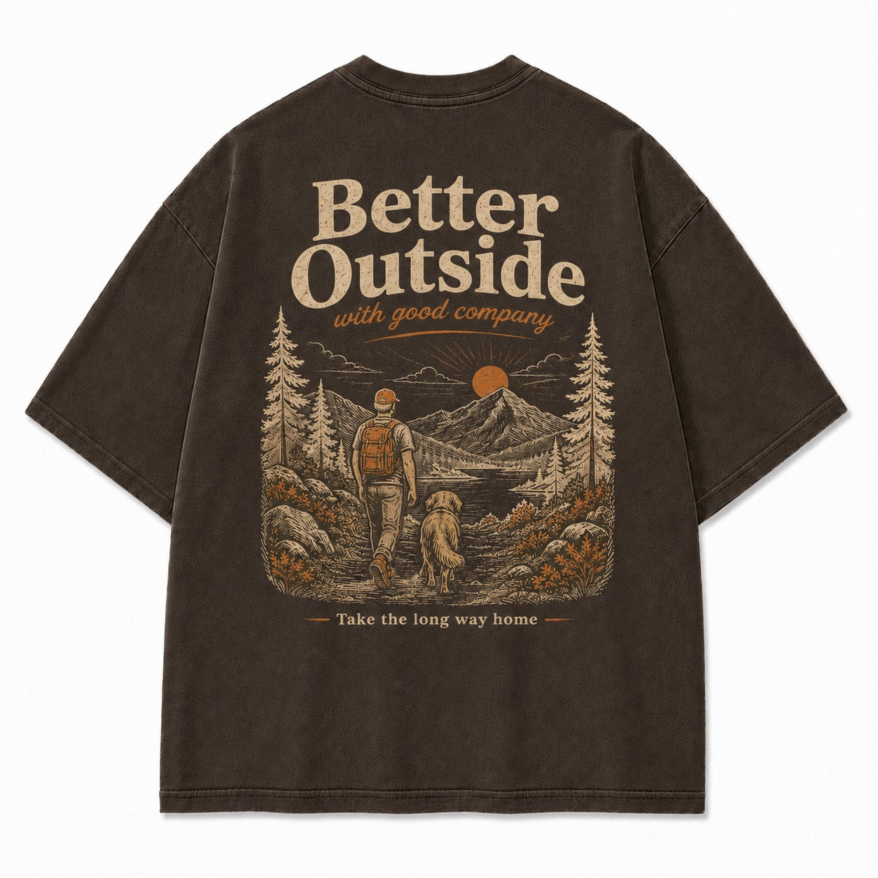 Take the Long Way Home with Good Company Tee
