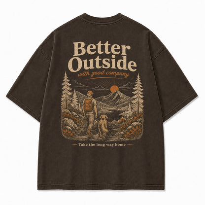 Take the Long Way Home with Good Company Tee
