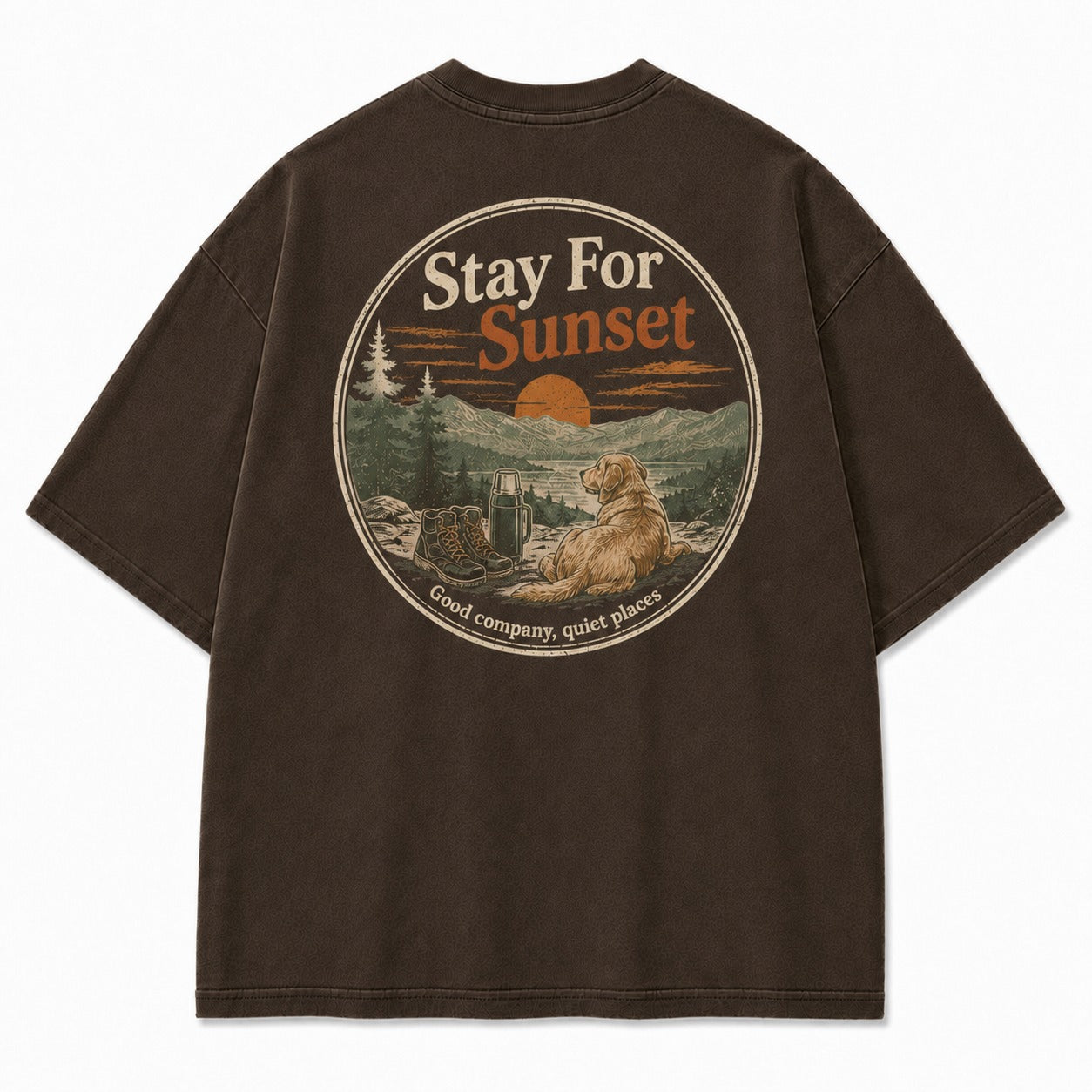Stay for Sunset with Good Company Tee