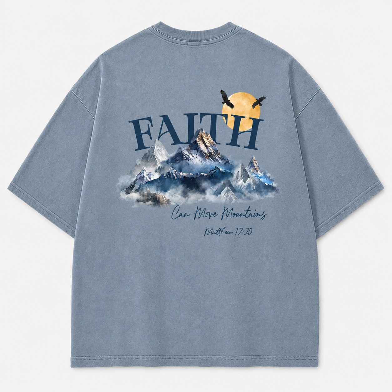 Can Move Mountains Washed T-Shirt