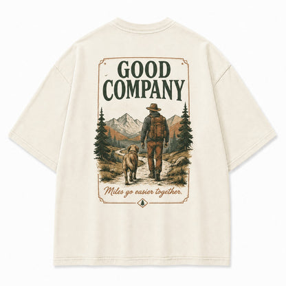 Good Company Makes Miles Easier Tee
