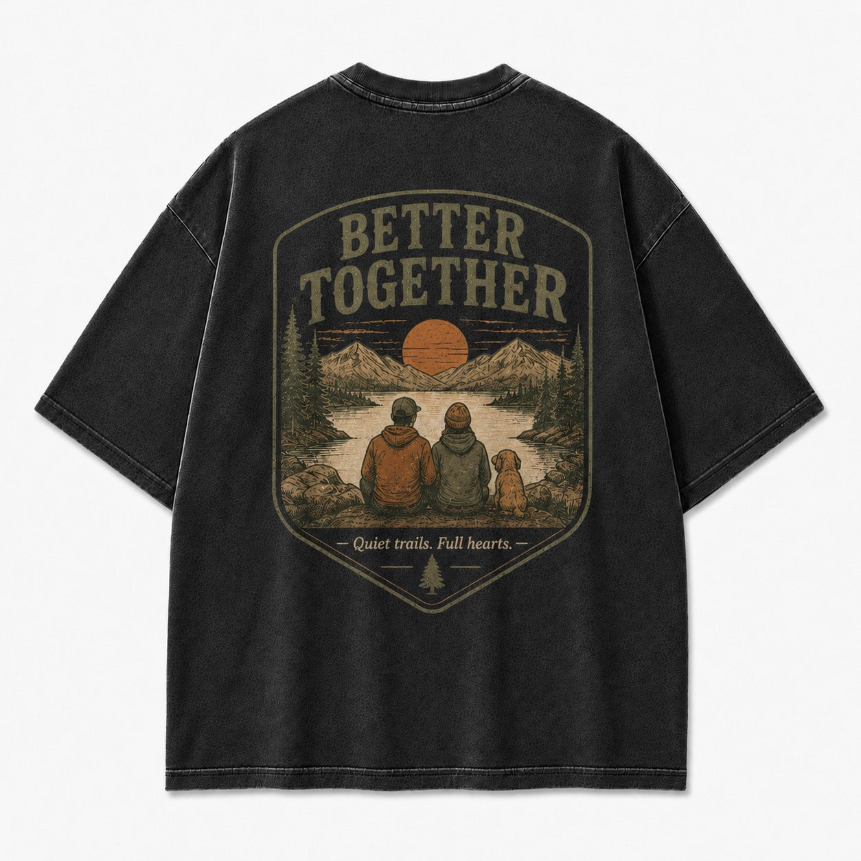 Better Together on Quiet Trails Tee