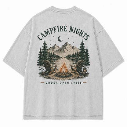 Under Open Skies Campfire Nights Graphic Tee