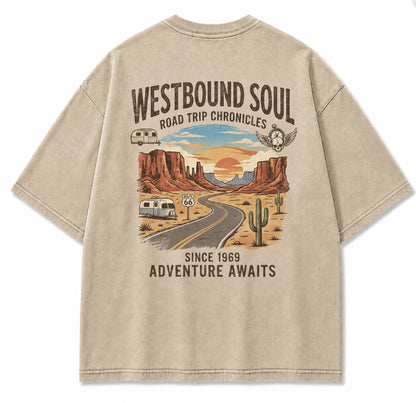 Westbound Soul Adventure Awaits Tee