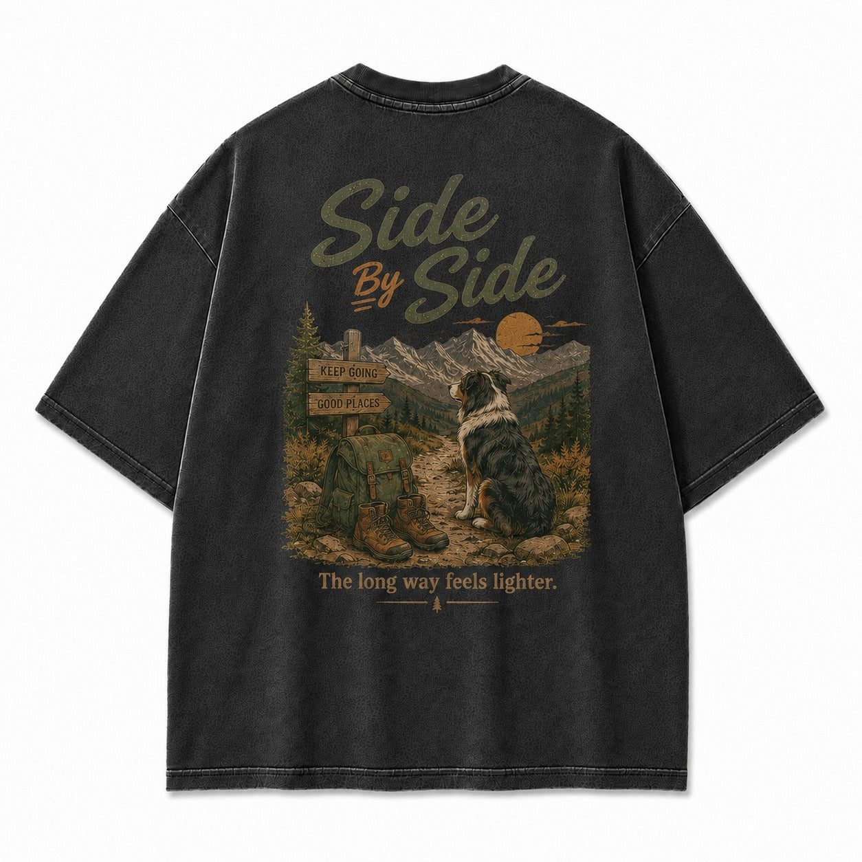Side by Side Through Every Trail Tee