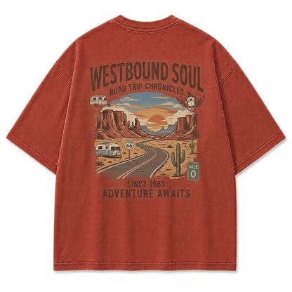 Westbound Soul Adventure Awaits Tee