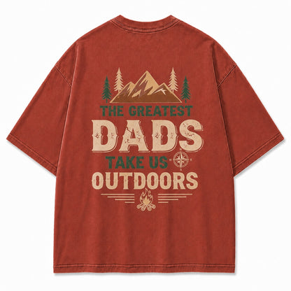 Greatest Dad Outdoors Graphic Tee