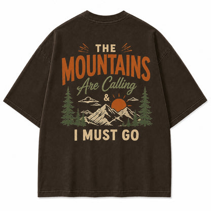 Mountain Escape Adventure Graphic Tee
