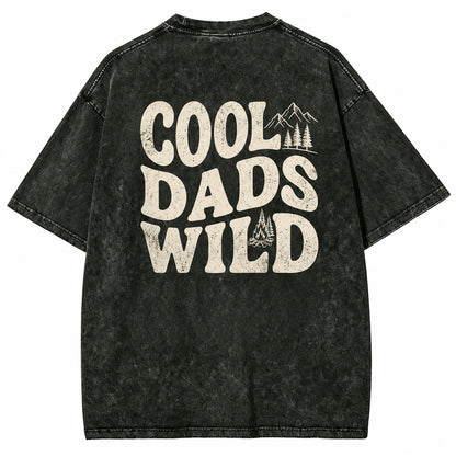 Cool Dads Wild Outdoor Washed T-Shirt