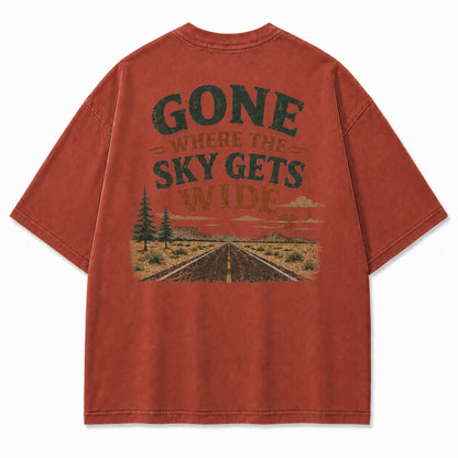Gone Where the Sky Gets Wide Tee