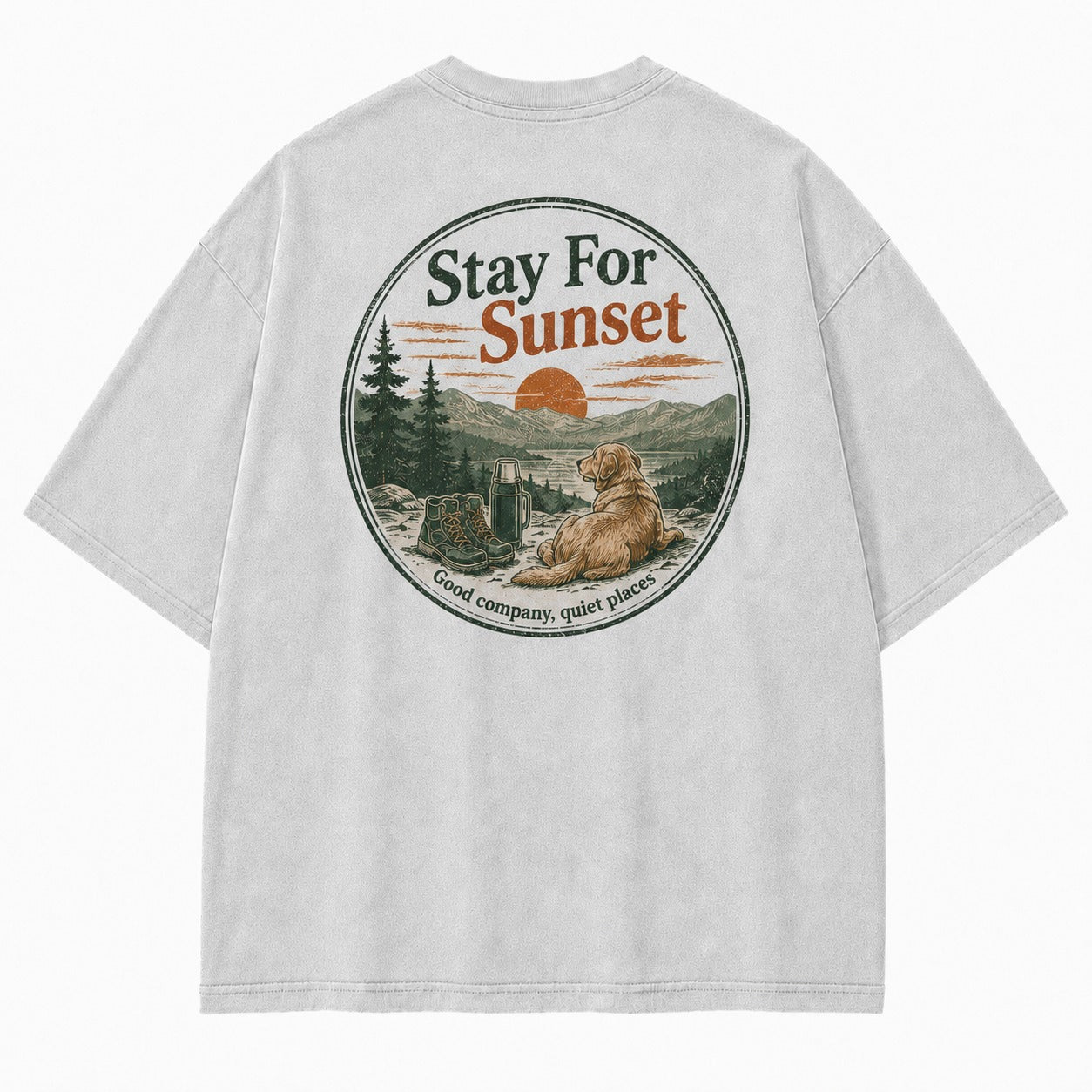 Stay for Sunset with Good Company Tee