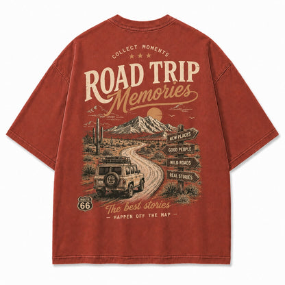 Desert Route Road Trip Graphic Tee