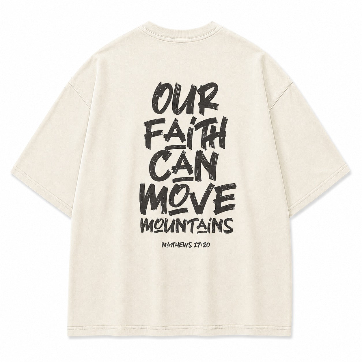 Our Faith Can Move Mountains Washed T-Shirt
