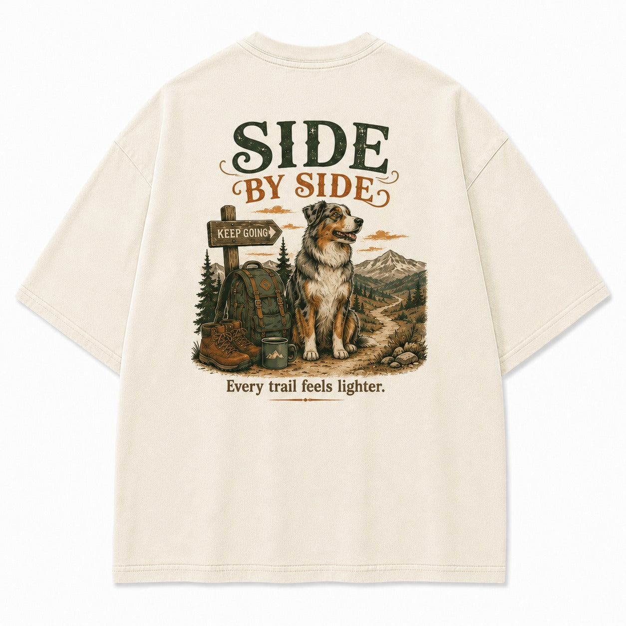 Side by Side Trail Companion Tee